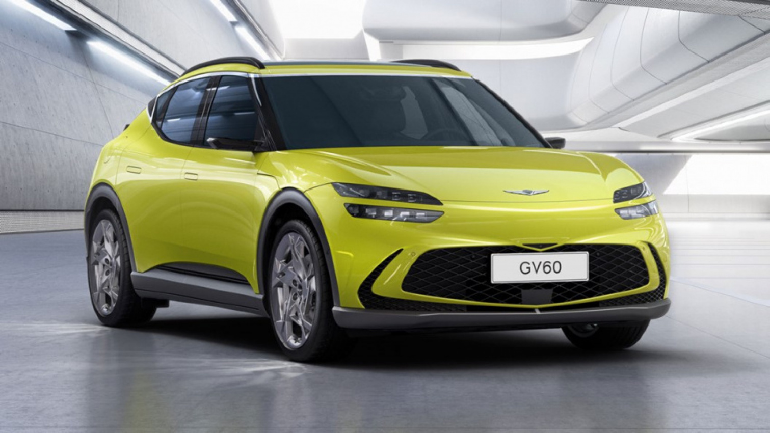 autos, cars, genesis, new genesis gv60: drifting, wireless charging ev priced from £47k