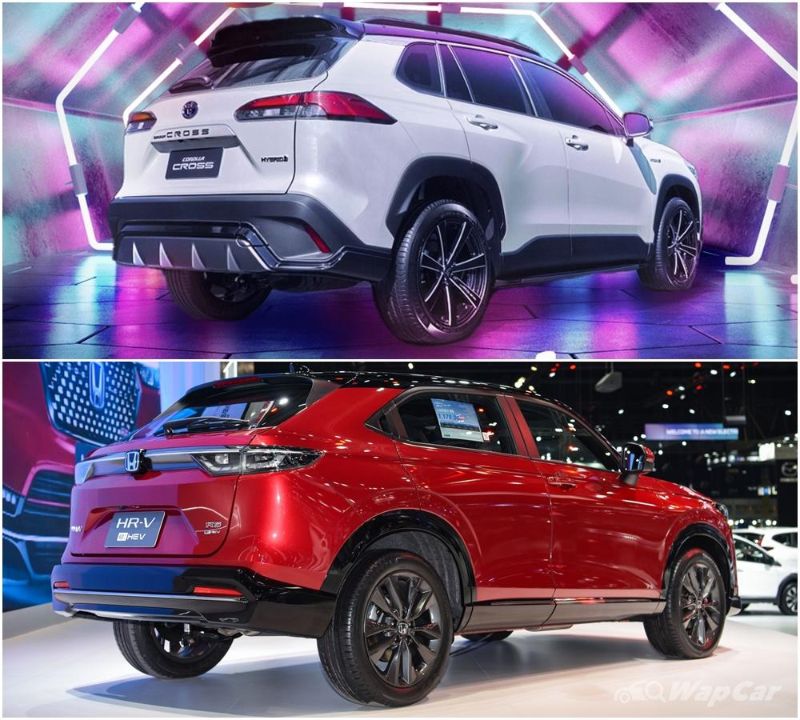 autos, cars, honda, toyota, toyota corolla cross, toyota corolla cross and honda hr-v dominate thai compact suv sales in jan-feb 2022, which is no. 1?