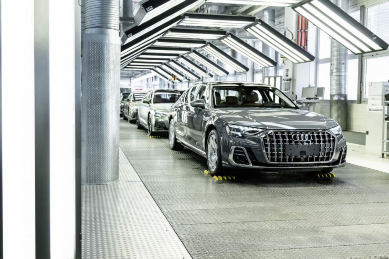 audi, autos, cars, audi pausing production for multiple models due to supply shortages - report