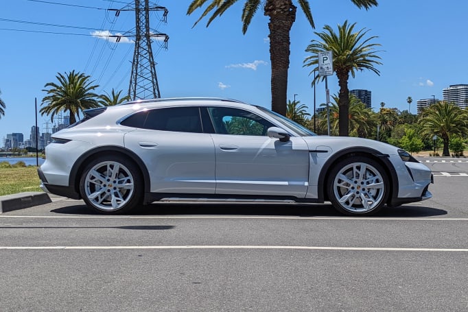 autos, cars, porsche, electric, electric cars, family cars, green cars, porsche reviews, porsche taycan, porsche taycan 2022, porsche taycan reviews, porsche wagon range, android, porsche taycan 2022 review: turbo cross turismo