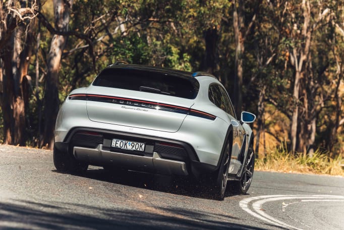 autos, cars, porsche, electric, electric cars, family cars, green cars, porsche reviews, porsche taycan, porsche taycan 2022, porsche taycan reviews, porsche wagon range, android, porsche taycan 2022 review: turbo cross turismo