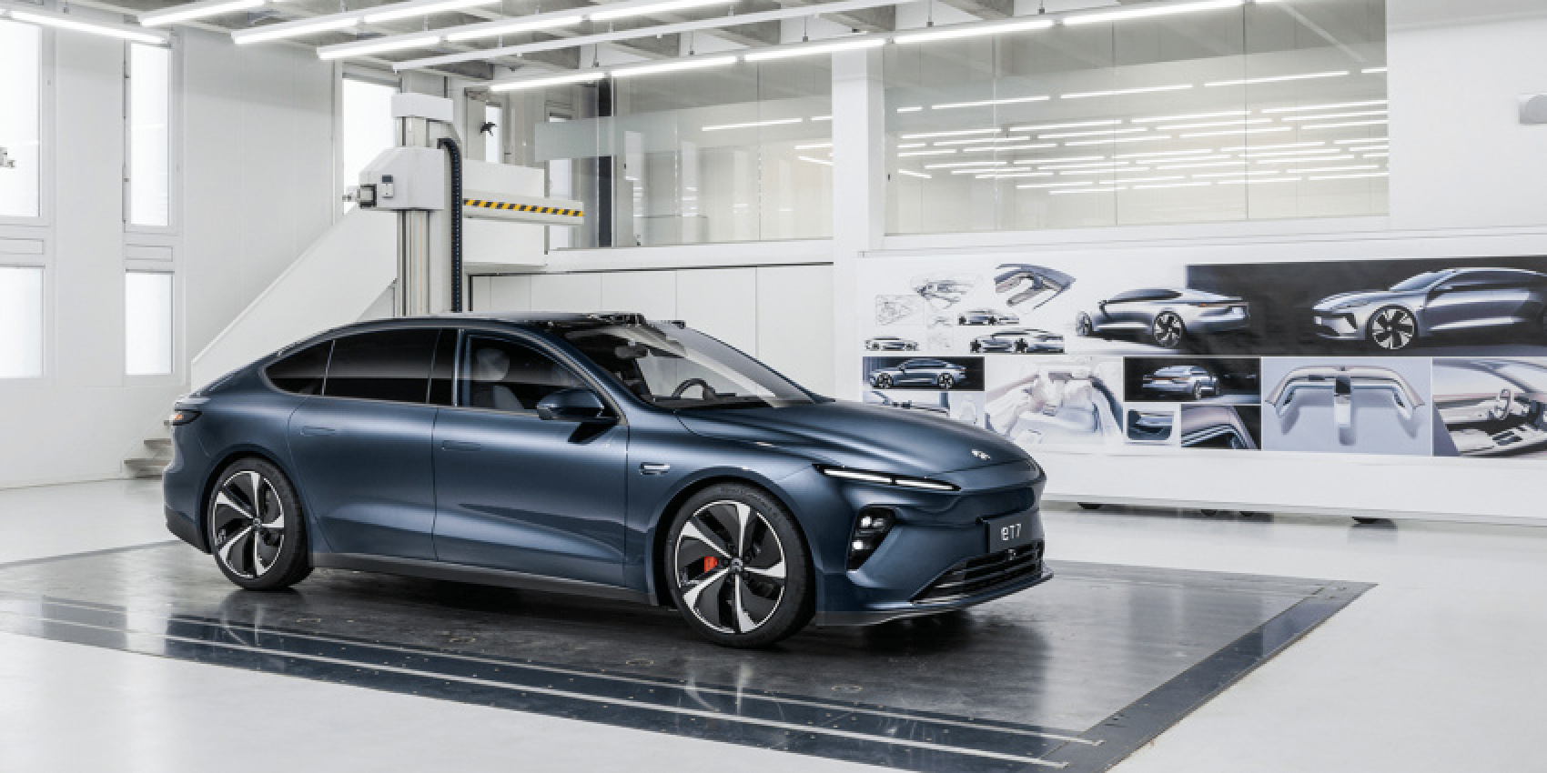automobile, autos, cars, electric vehicle, china, hefei, nio launches series production of the et7