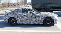 autos, bmw, cars, bmw m2, vnex, 2023 bmw m2 with center exhaust spied waiting at red light