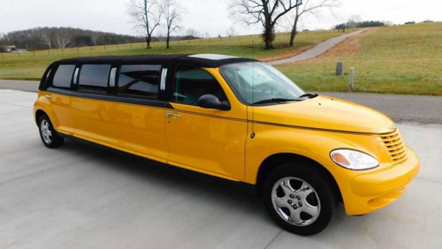 autos, cars, ram, pt cruiser limo is longer than a ram pickup, can be yours for $20k