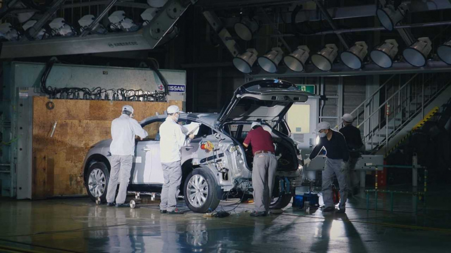 autos, cars, nissan, watch nissan ariya get destroyed in slow-mo in various crash tests