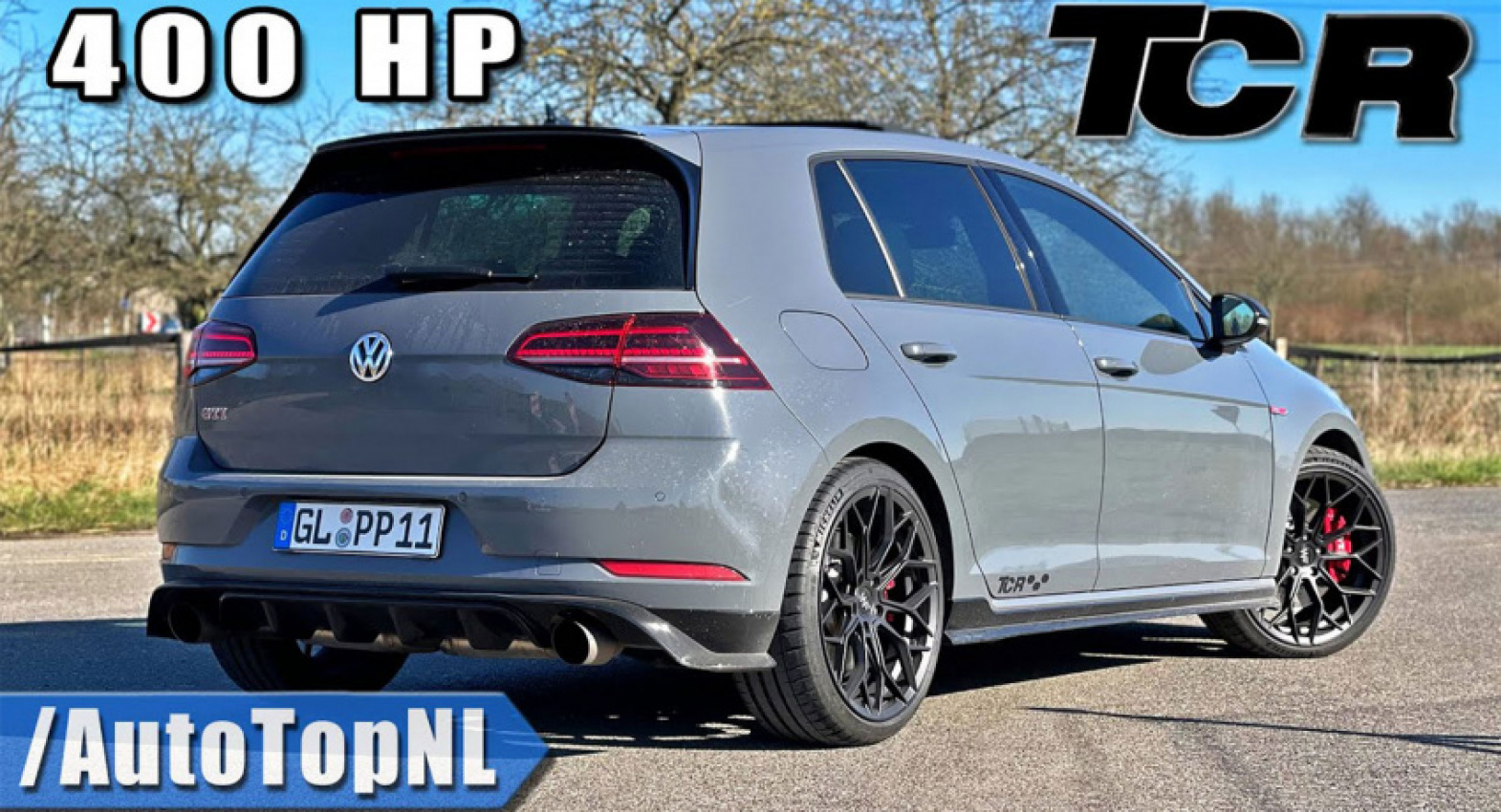 autos, cars, hp, news, hot hatch, tuning, video, vw golf, vw golf gti, vw videos, of course a 400 hp vw golf gti tcr is a serious performer