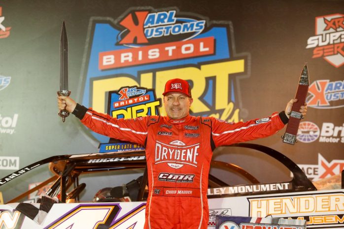 all dirt late models, autos, cars, madden ‘smokes’ bristol field for $50,000