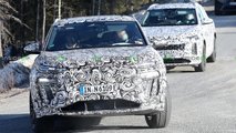 audi, autos, cars, evs, hot 2023 audi rs q6 e-tron spied for the first time