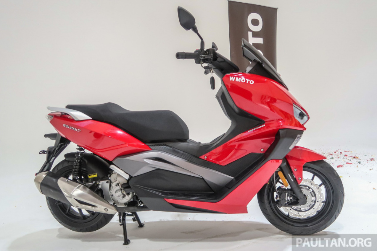 autos, bikes, cars, motorola, motors, smart, moto e, 2022 wmoto es250i scooter in malaysia – priced at rm13,888, two-channel abs, smart key, tpms