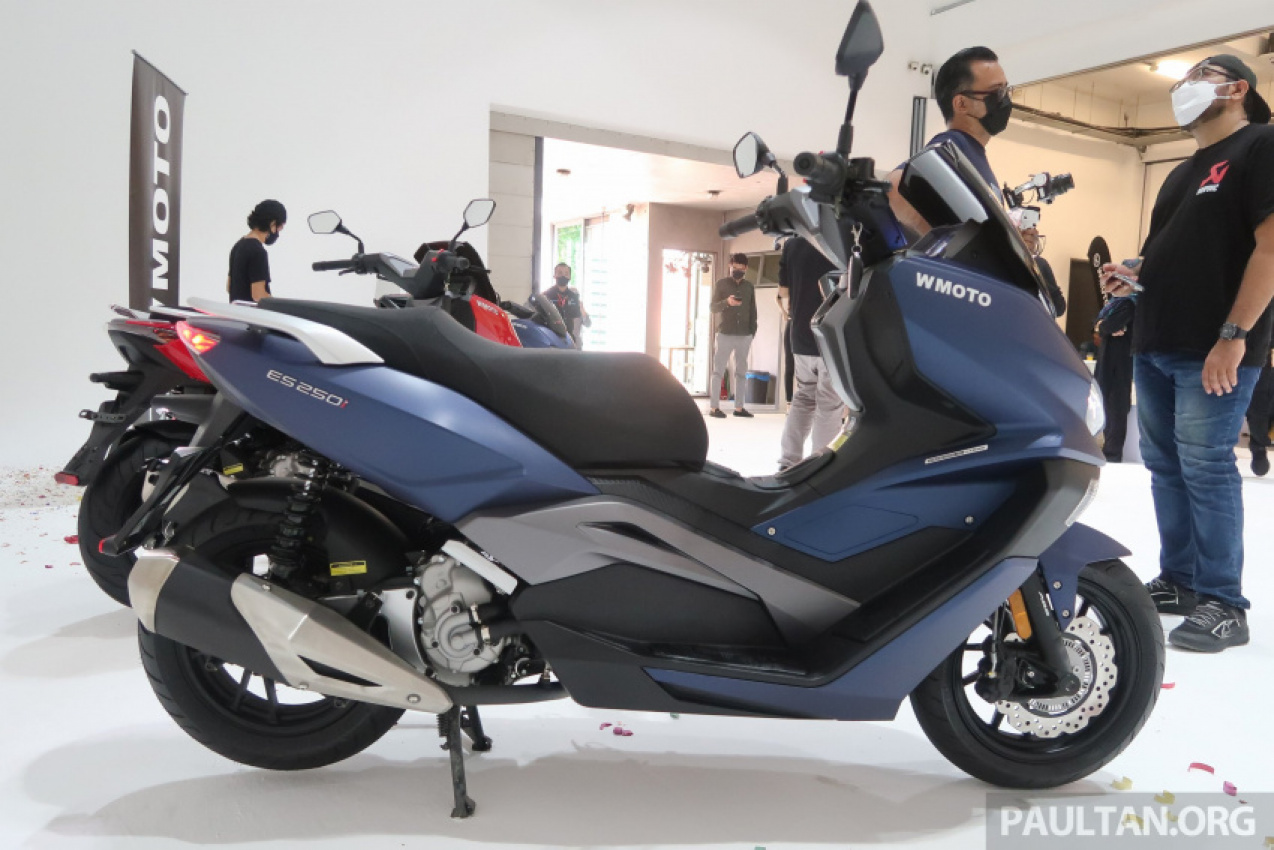 autos, bikes, cars, motorola, motors, smart, moto e, 2022 wmoto es250i scooter in malaysia – priced at rm13,888, two-channel abs, smart key, tpms