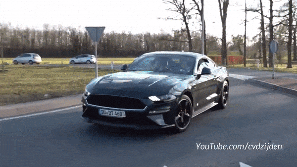 autos, cars, ford, news, accidents, europe, ford mustang, ford videos, offbeat news, video, ford mustang bullitt driver left red-faced after powerslide goes wrong