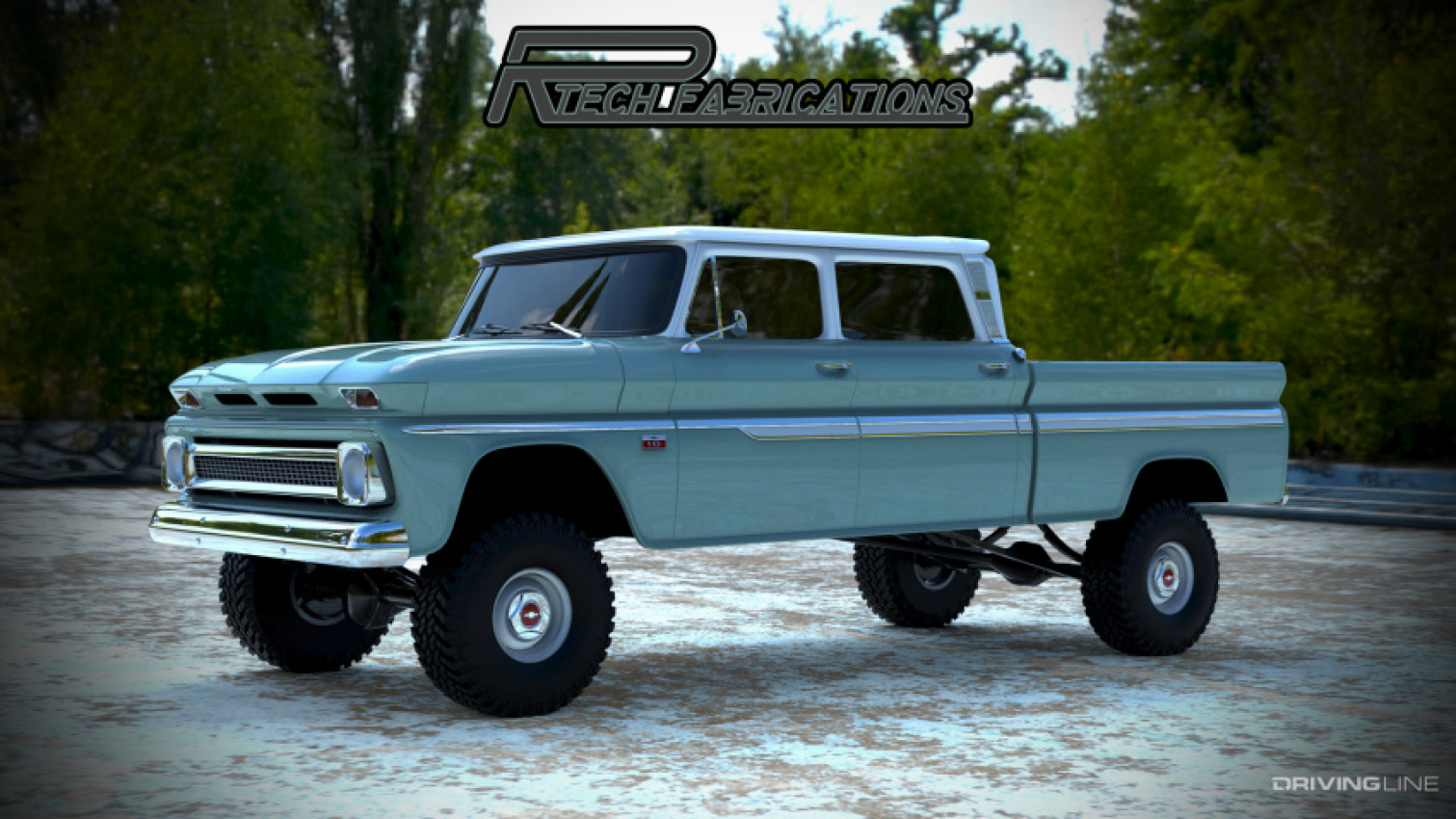 autos, cars, interviews, ride of the week: rtech fabrication’s ’72 k50 crew cab