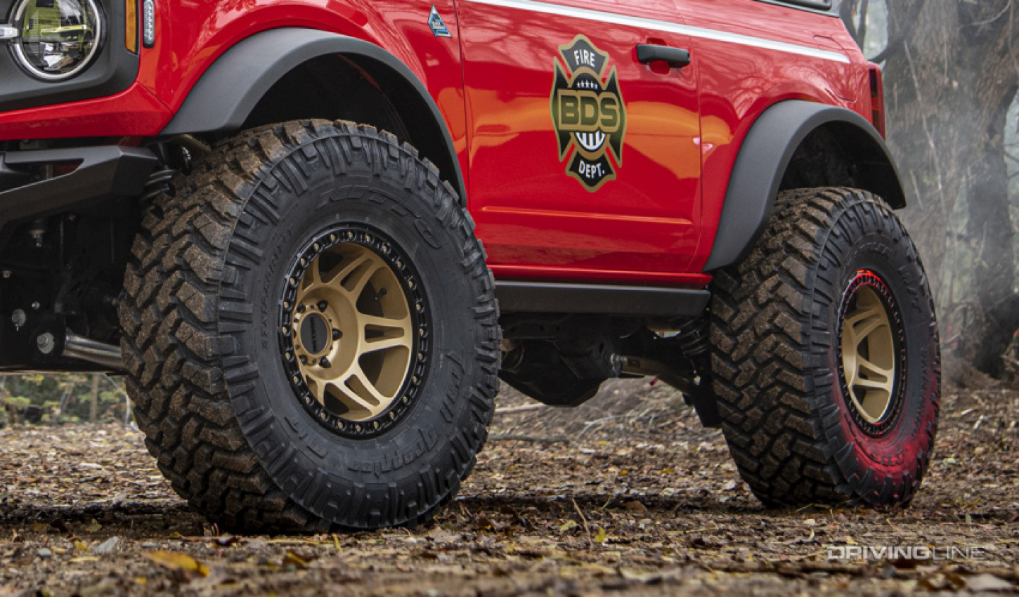 autos, cars, ford, shows, ford and bds suspension unveil the fire command bronco custom