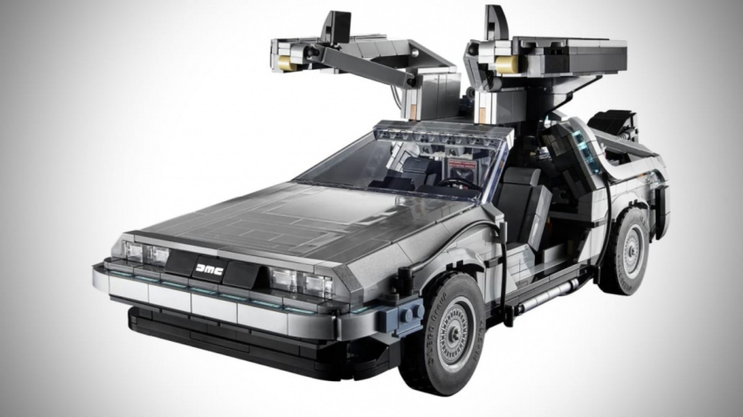 autos, cars, delorean, lego delorean from back to the future revealed