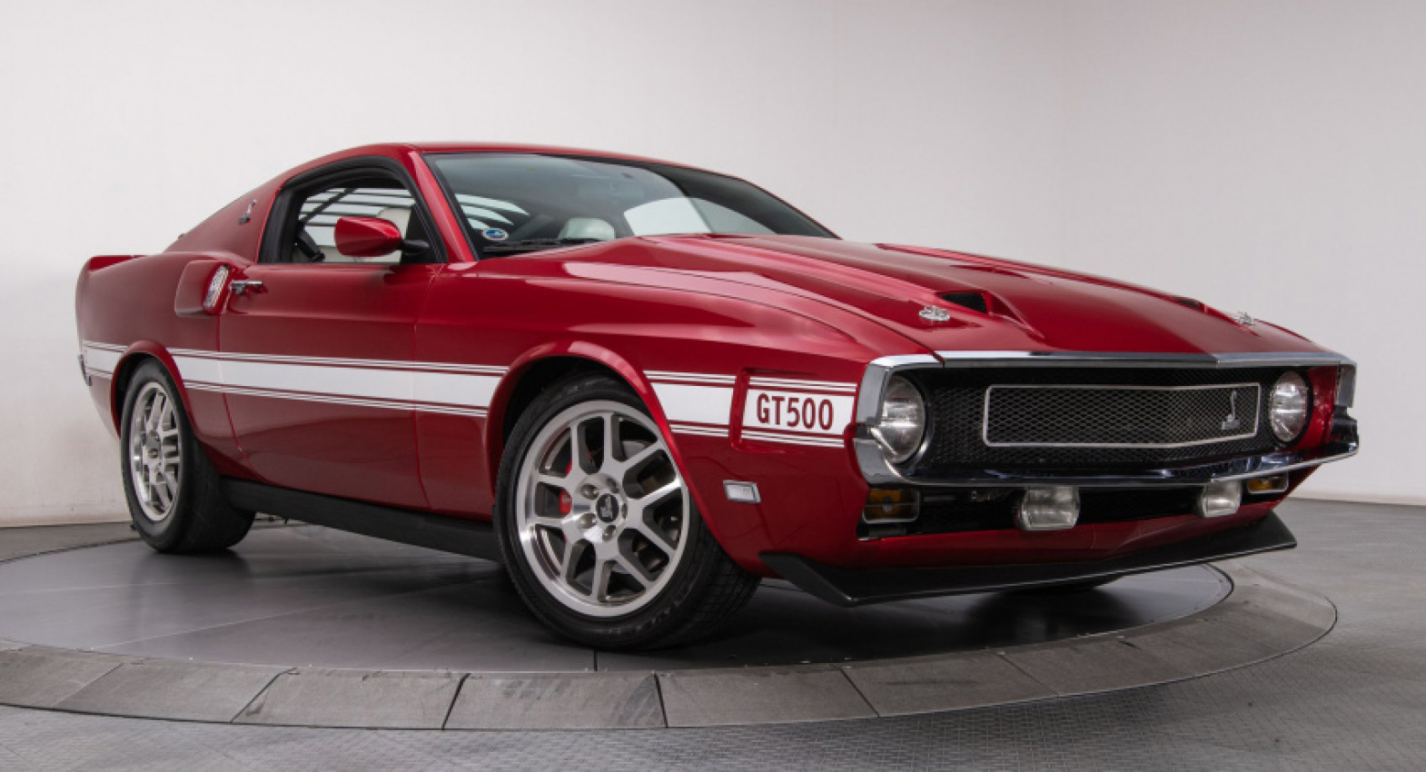 autos, cars, ford, news, shelby, classics, ford mustang, offbeat news, restomod, used cars, reverse restomod takes 2008 ford mustang back to 1969 and the shelby gt