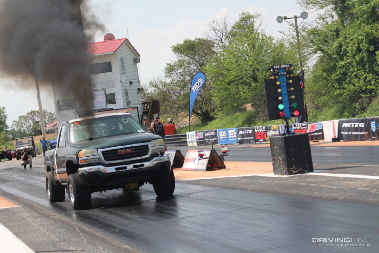 autos, cars, shows, a country in lockdown—a diesel drag race in indiana