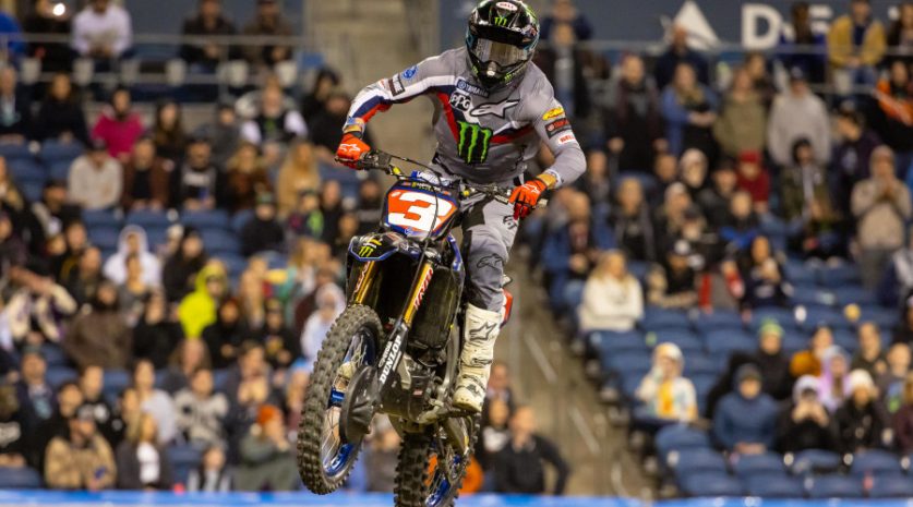 all motorcycles, autos, cars, tomac takes fifth straight supercross win in seattle