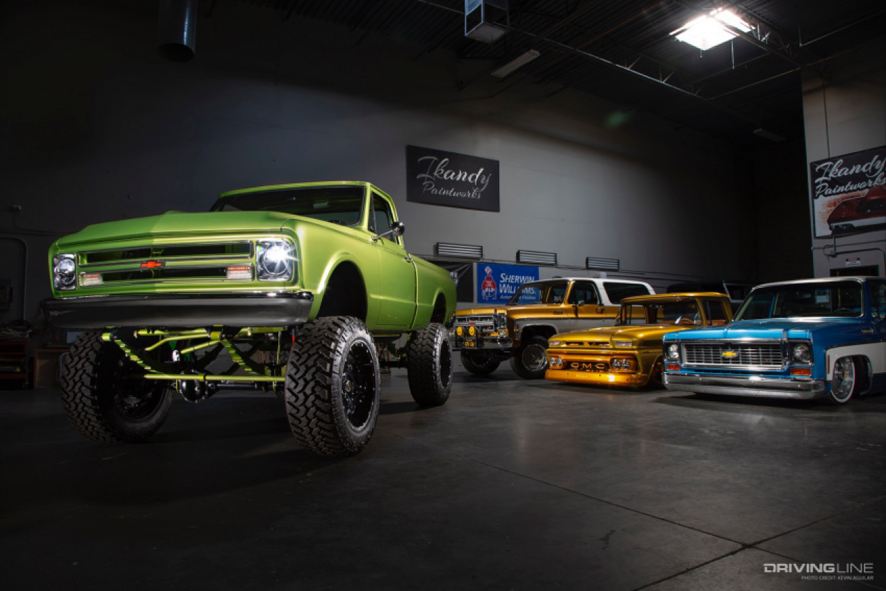 autos, cars, vintage, boats & tows: lifted '67 chevy k10 that shows why tow rigs should go all out