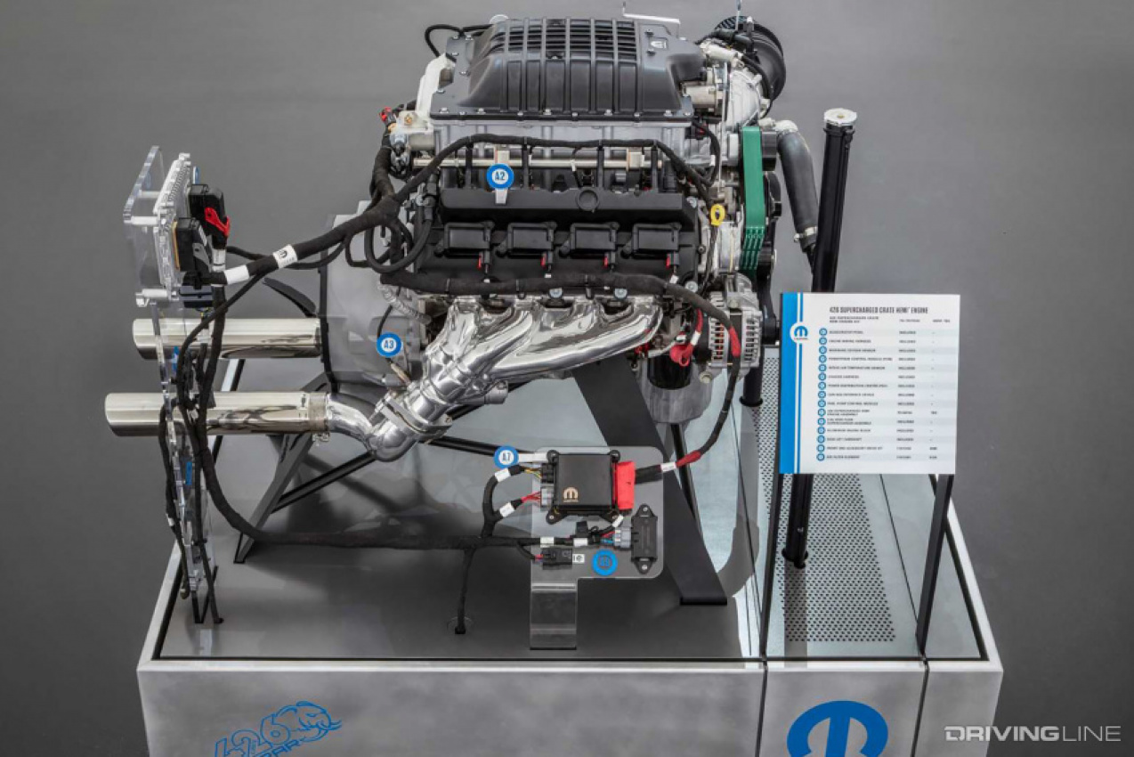 autos, cars, ford, tech, 3 different ways to v8: we compare the highest-horsepower crate engines from ford, mopar & gm
