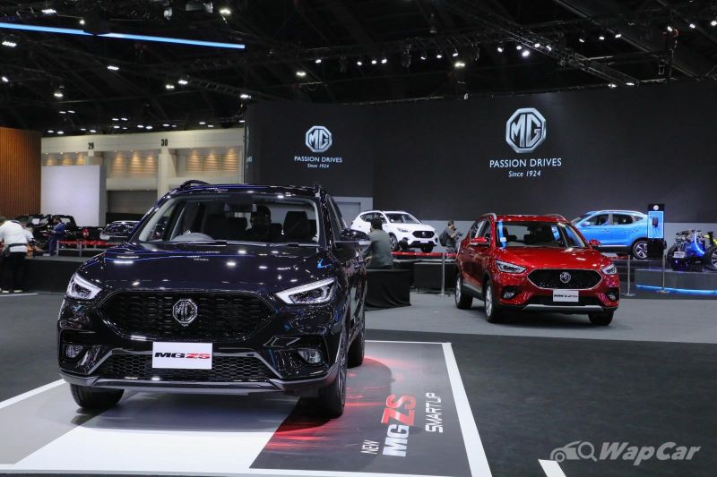 autos, cars, mg, android, mg hs, android, 7 photos of the 2022 mg hs phev facelift; 67 km electric range, first launch outside china
