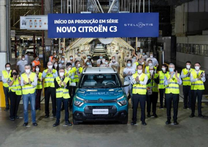 autos, cars, c3 aircross, c3 sporty, citroën, indian, other, citroen c3 production begins in brazil ahead of india launch