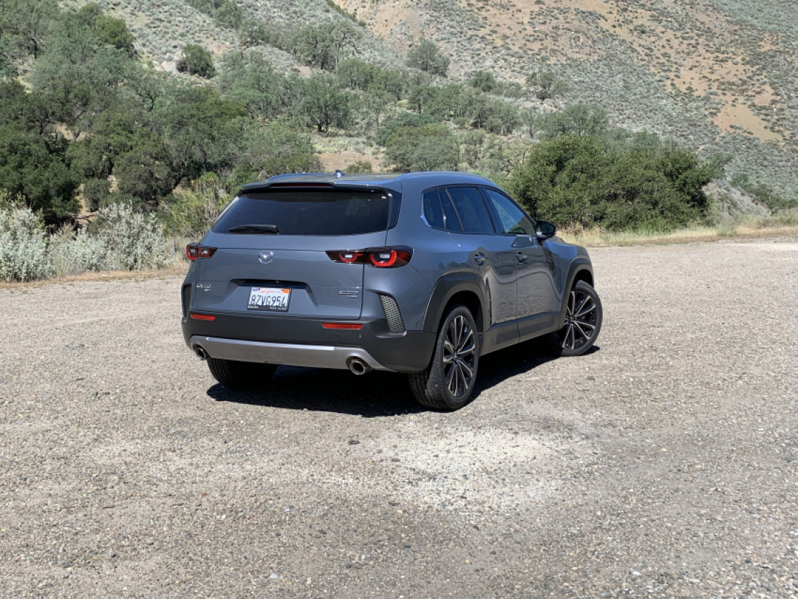 autos, cars, mazda, motoring, subaru, android, mazda cx-5, android, the 2023 mazda cx-50 is an exciting, capable and a problem for subaru