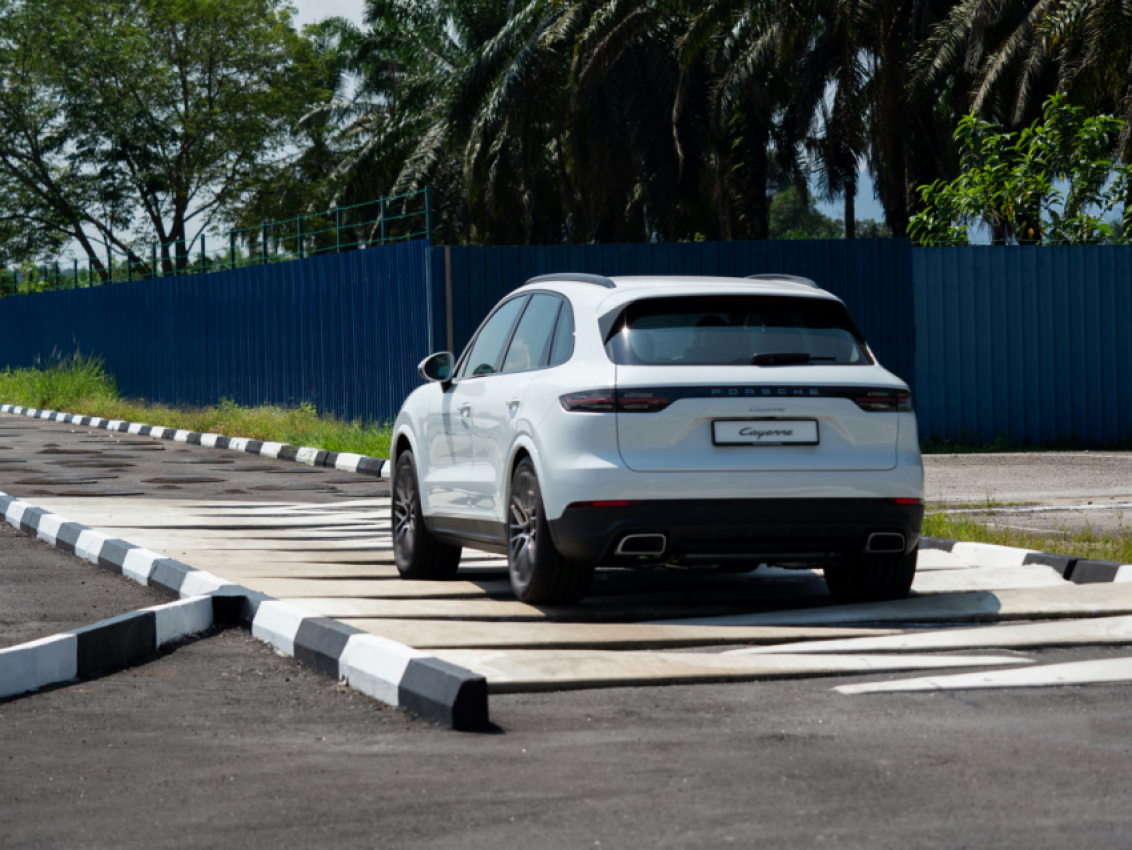 autos, car brands, cars, porsche, sime darby, sime darby and porsche introduce first locally assembled cayenne