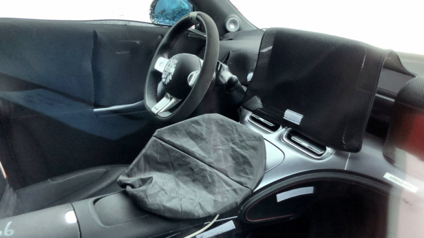 autos, cars, smart, electric cars, small suvs, smart #1 ev crossover’s cabin seen in new spy shots