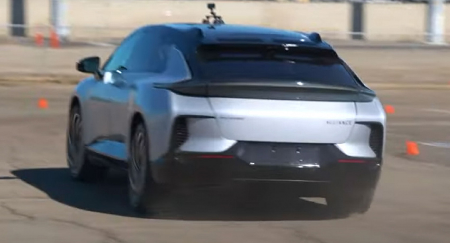 autos, cars, news, electric vehicles, faraday future, video, faraday future starts dynamic testing on the electric ff 91
