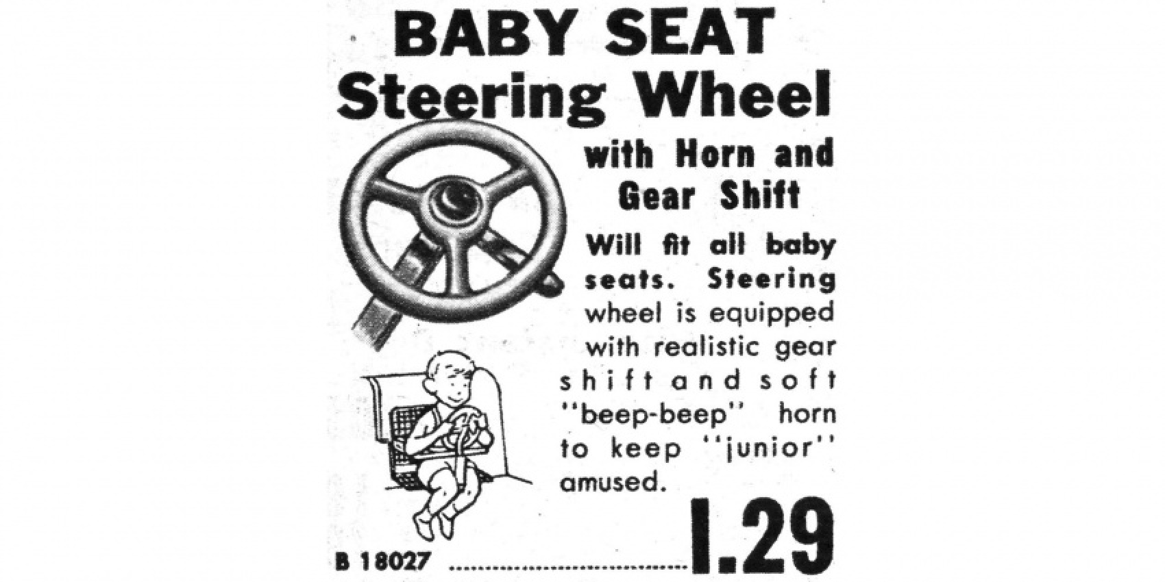 autos, but wait, there's more, cars, here's how child car seats looked in 1959