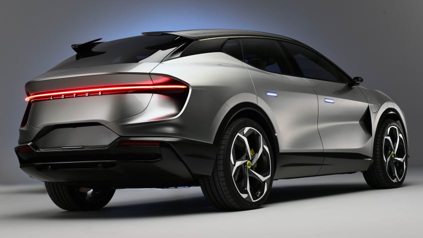 autos, cars, lotus, reviews, electric cars, family suvs, new lotus eletre is a british electric suv