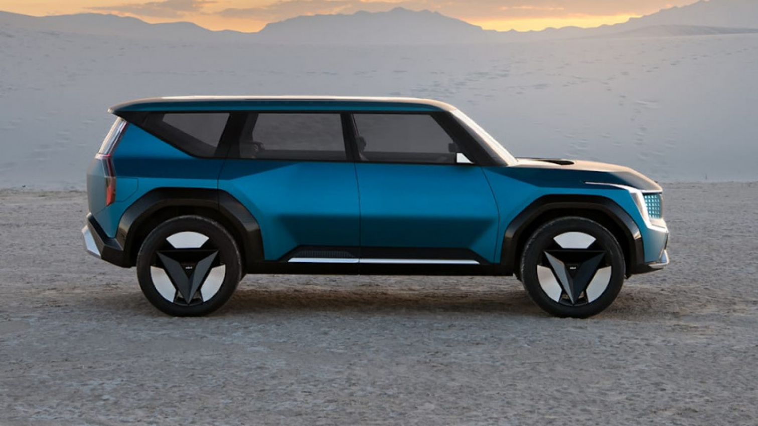 autos, cars, green, kia, crossover, electric, future vehicles, production kia ev9 gets a release window