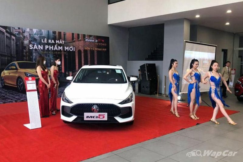 autos, cars, mg, android, android, civic-size but priced closer to a vios, tan chong launches 2022 mg 5 for vietnam