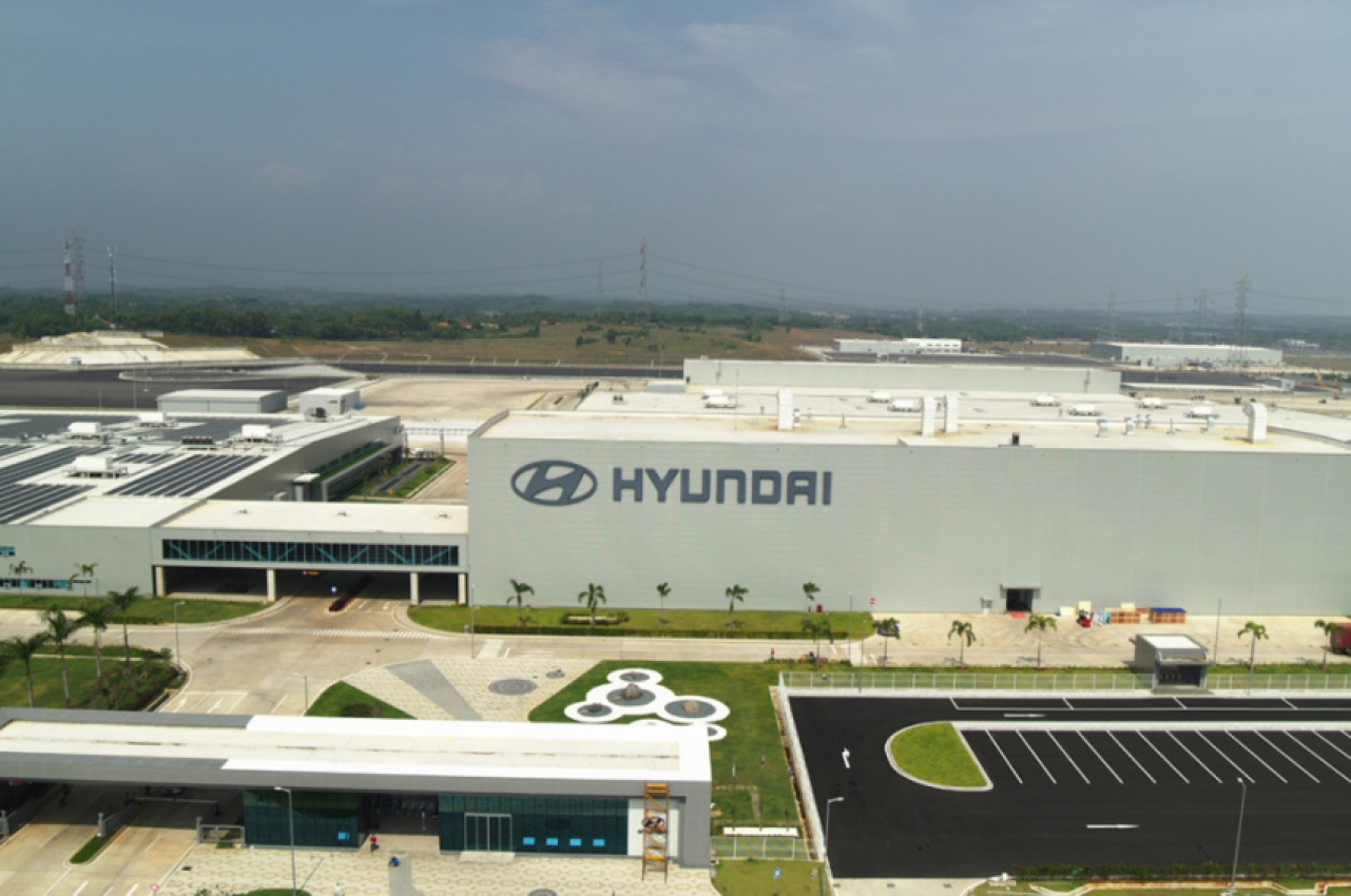 autos, cars, hyundai, news, hyundai motor manufacturing indonesia, indonesia, plant, hyundai inaugurates new manufacturing plant in indonesia