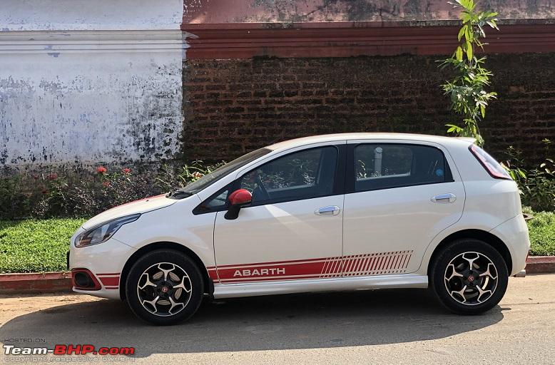 autos, cars, fiat, abarth, indian, member content, punto, my fiat abarth punto completed 40,000 km during a road trip to calicut