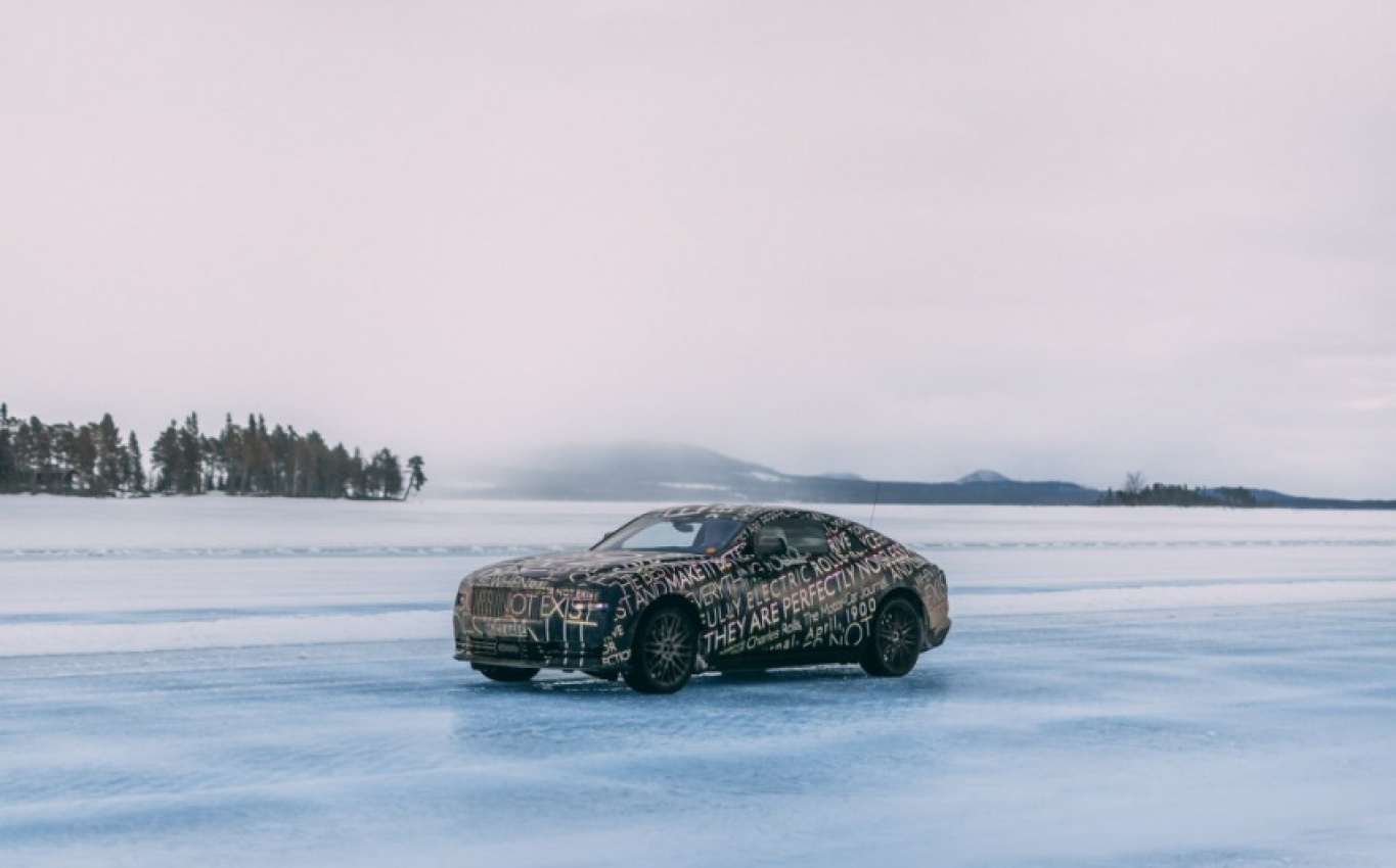 autos, cars, news, rolls-royce, electric cars, spectre, electric rolls-royce spectre completes arctic testing at temperatures as low as -40°c