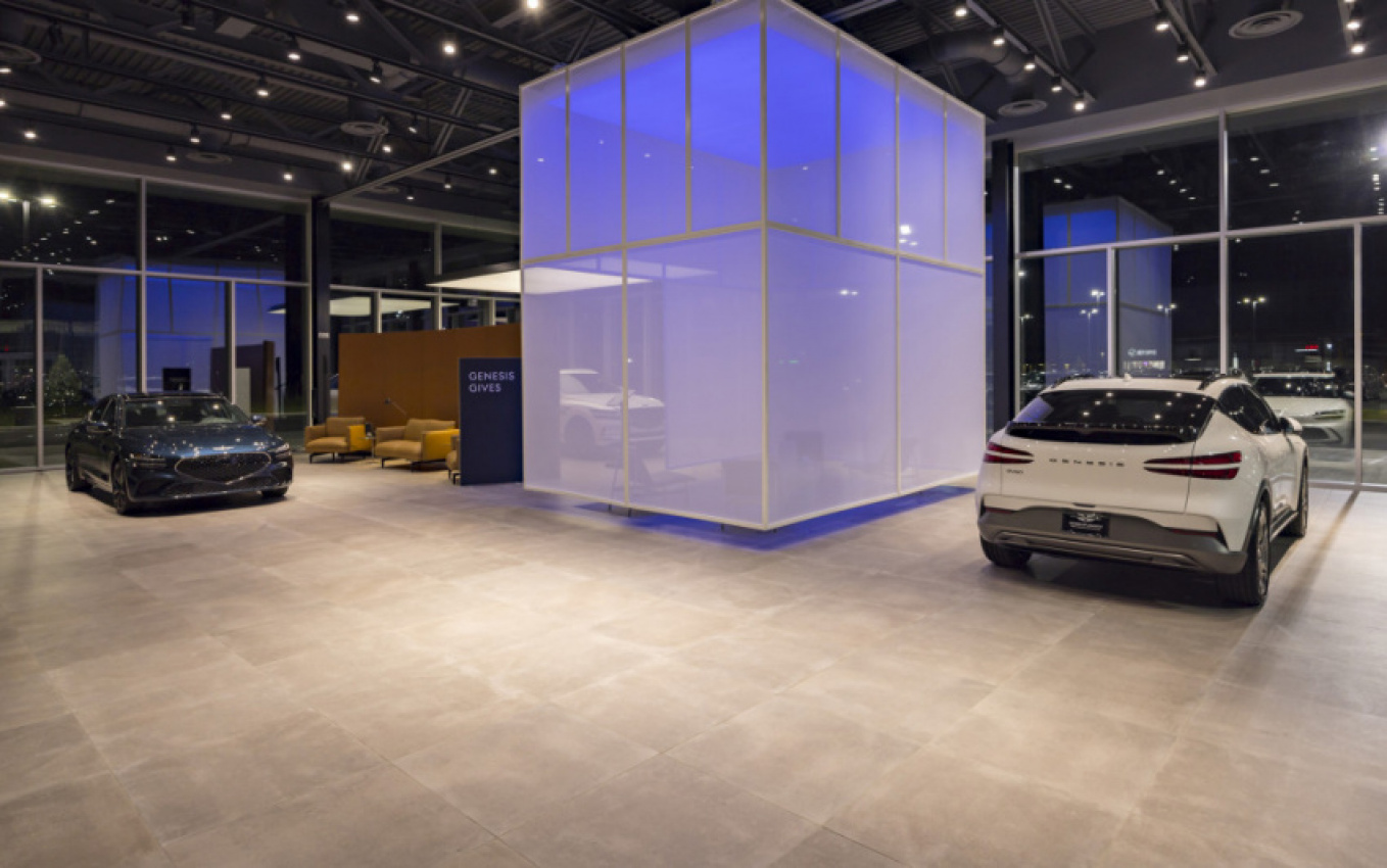 autos, cars, genesis, genesis news, industry, luxury cars, first standalone genesis dealership opens in us