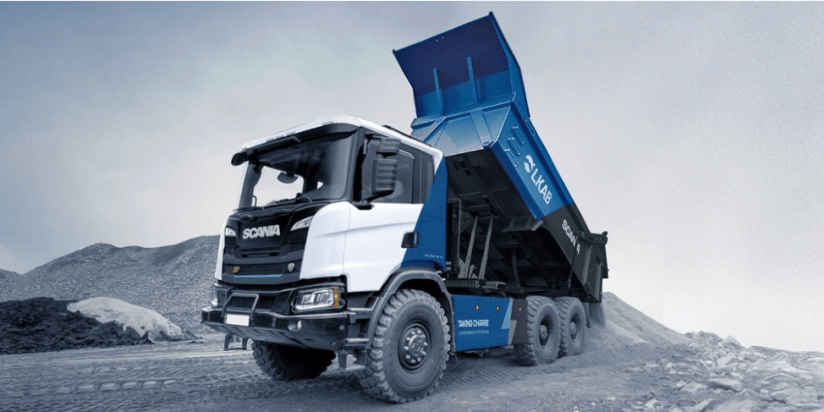 autos, cars, electric vehicle, utility vehicles, electric trucks, lkab, malmberget, mining, scania, sweden, scania sends electric trucks to lkab mine in sweden