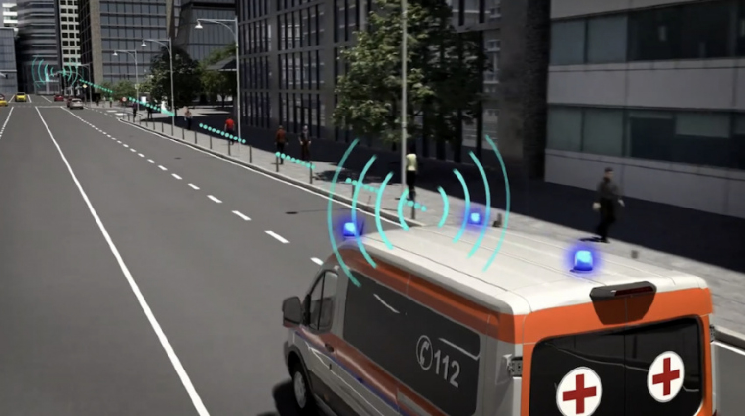 autos, cars, electric vehicles, ford, smart, ev infrastructure, hydrogen, technology, ford trials smart traffic lights that go green for emergency vehicles