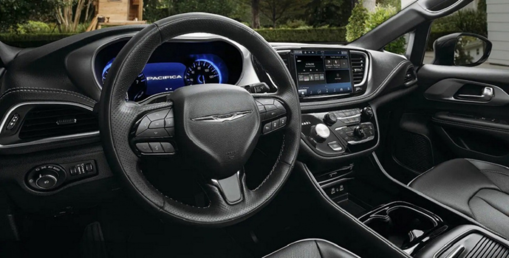 autos, cars, chrysler, electric vehicle, 2022 chrysler pacifica hybrid, amazon, amazon, top 5 new features of the 2022 chrysler pacifica hybrid