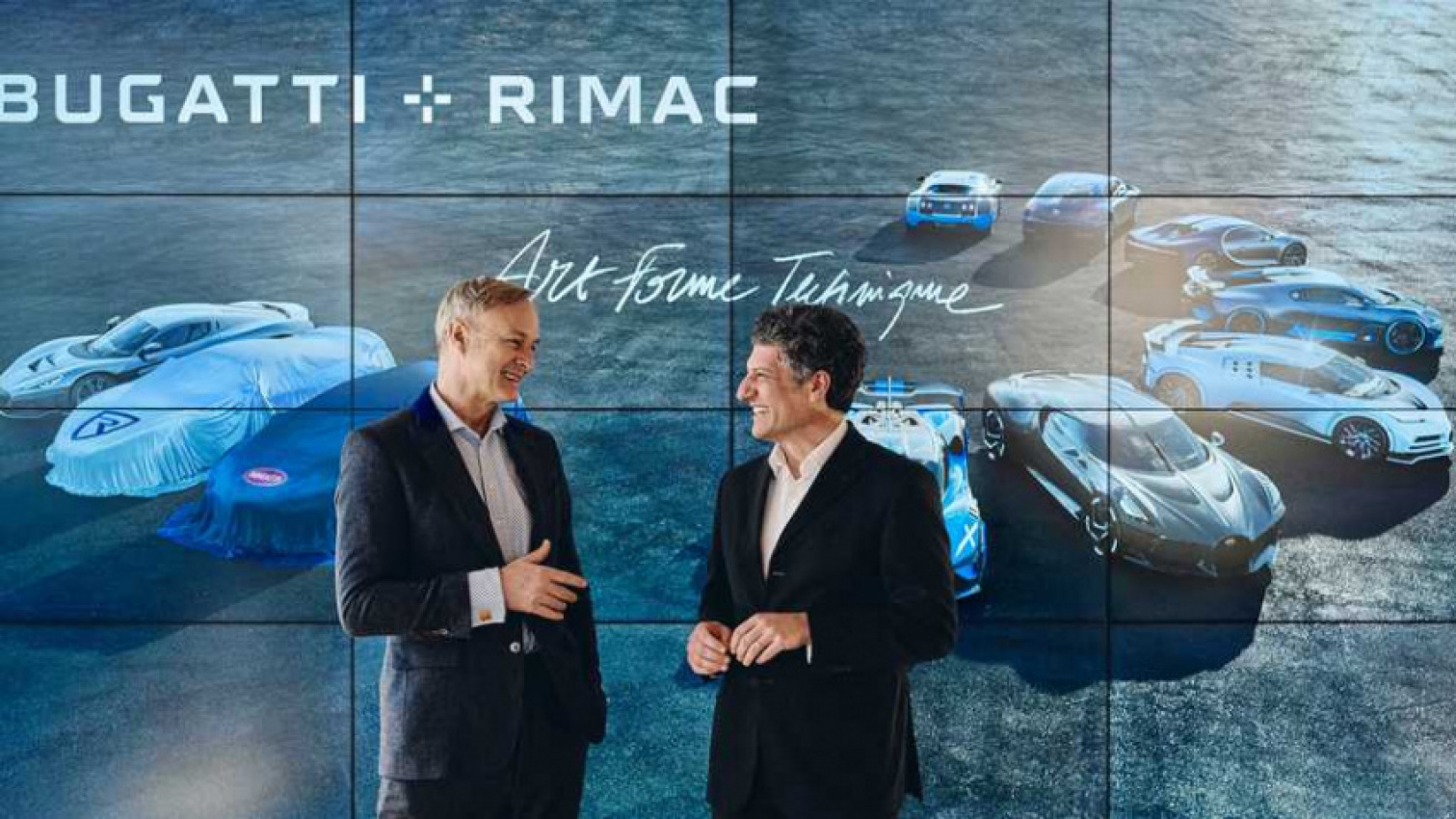 autos, bugatti, cars, hypercar, bugatti rimac teases pair of upcoming hypercars in photo background