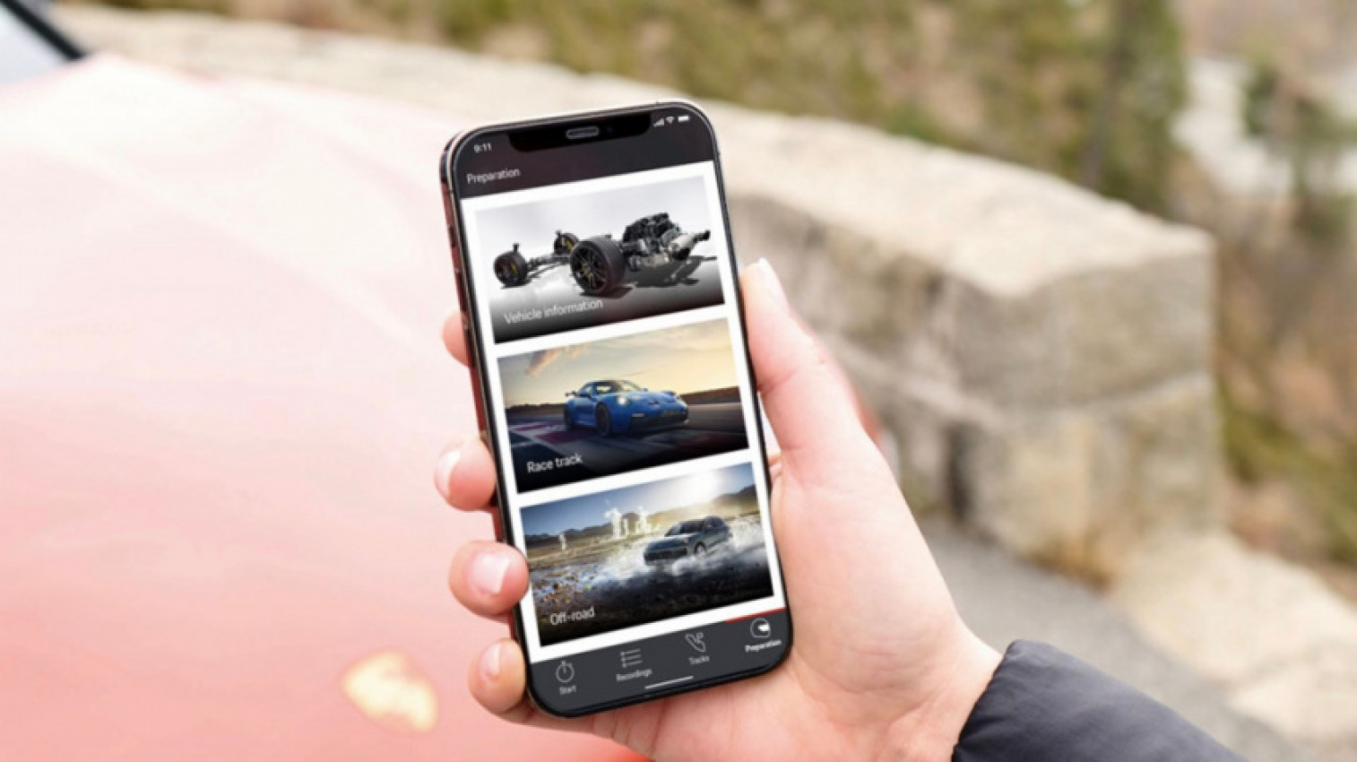 autos, cars, porsche, android, apps, car tech, porsche news, sports cars, android, porsche track precision app introduces free drive mode for those beautiful moments