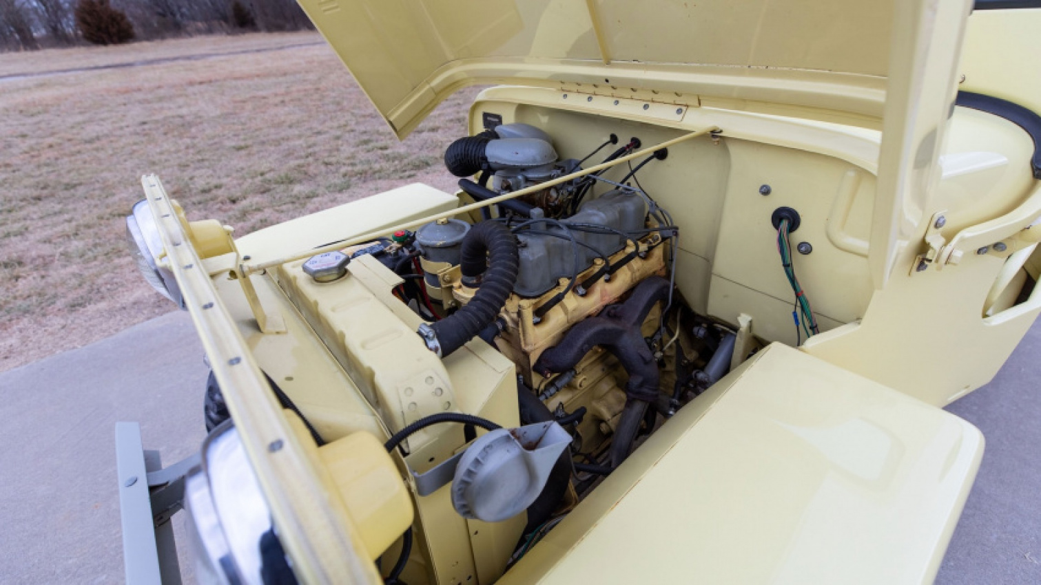autos, cars, jeep, news, vnex, trip over this utterly charming 1954 willys jeep that's banana yellow