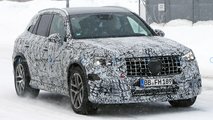 autos, cars, mercedes-benz, mg, mercedes, 2023 mercedes-amg glc 43 caught cold-weather testing in new spy shots