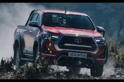 article, autos, cars, isuzu, toyota, android, toyota hilux, android, 2022 toyota hilux gets a price tag in india; much more expensive than isuzu d-max v-cross