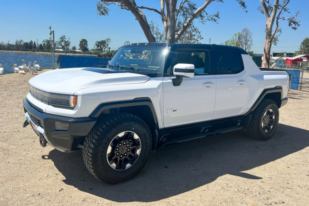 autos, cars, gmc, hummer, man who bought two gmc hummer evs is auctioning this one at no reserve
