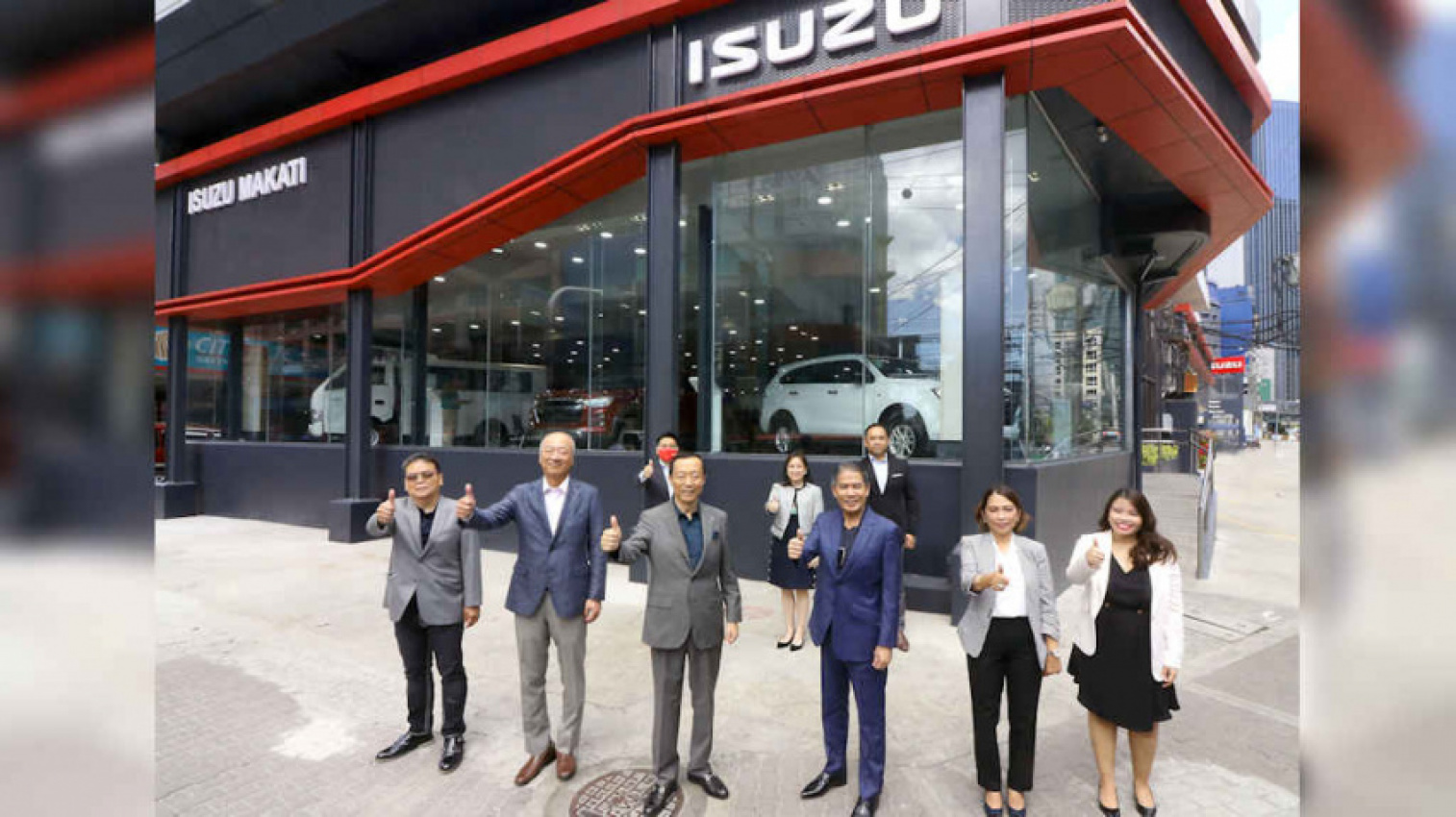 autos, cars, isuzu, dealerships, isuzu corporate, news, isuzu makati takes on new ios look