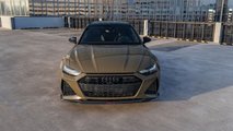 audi, autos, cars, audi rs6, audi rs6 avant tactical green with abt mods borders on perfection