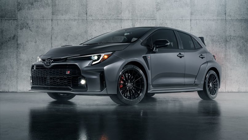 autos, cars, honda, hyundai, subaru, toyota, hatchback, honda civic, hot hatches, industry news, showroom news, toyota corolla, toyota corolla 2022, toyota hatchback range, toyota news, 2022 toyota gr corolla finally unleashed, and it's got 220kw, all-wheel drive and three exhaust outlets to stick it to the honda civic type r, subaru wrx and hyundai i30 n