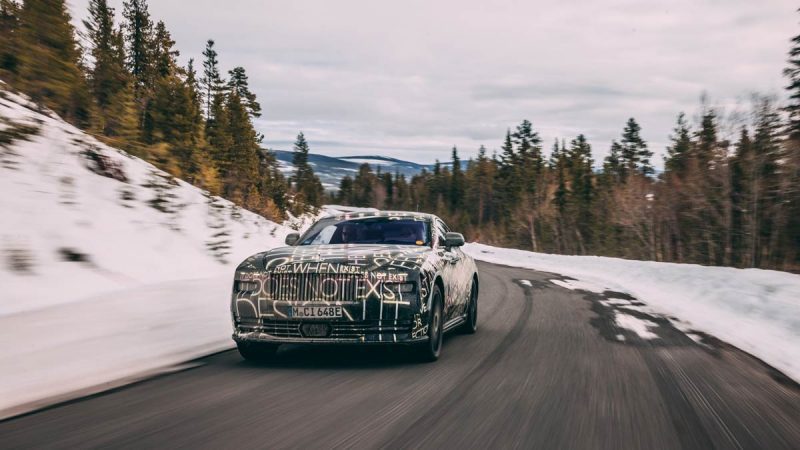 autos, cars, ev news, rolls-royce, “no smell, no vibration:” first all-electric rolls-royce completes testing near arctic circle